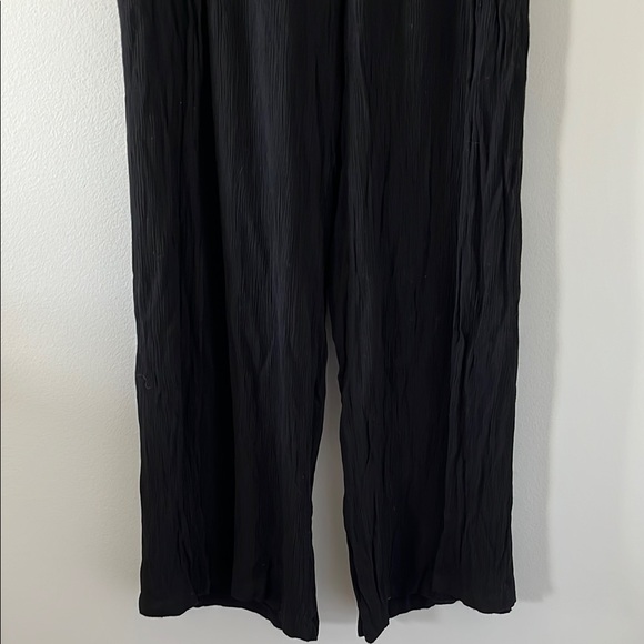 Kona Sol Black Flowy Women's Pants. Size medium - Picture 3 of 7